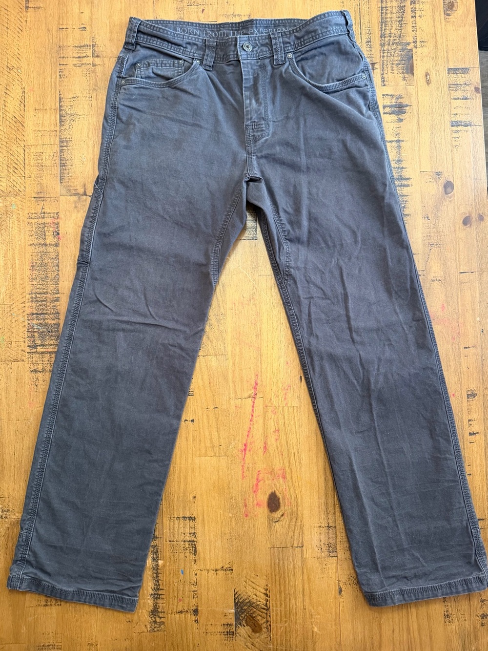 Prana Men's Straight-Leg Jeans in Charcoal